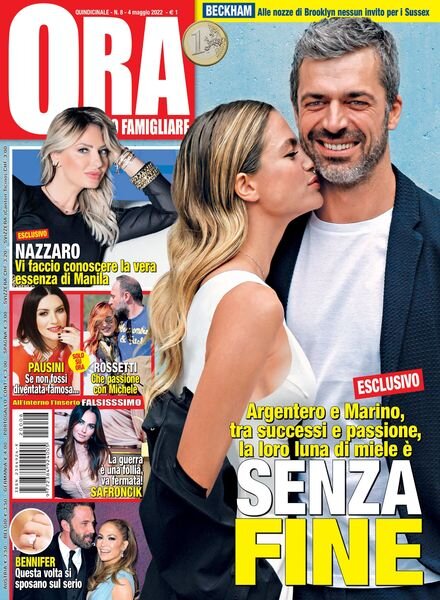 ORA – 03 maggio 2022 Cover