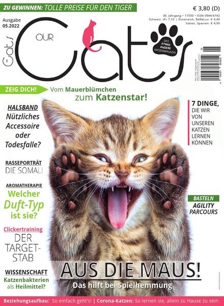 Our Cats – Mai 2022 Cover