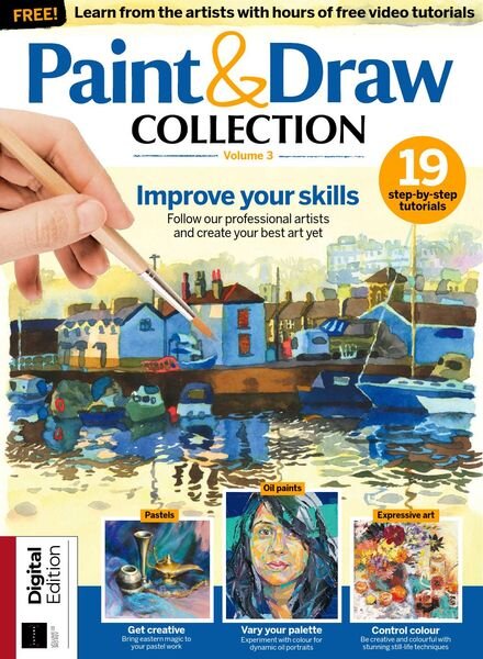 Paint & Draw Collection – Volume 3 3rd Revised Edition – September 2021 Cover