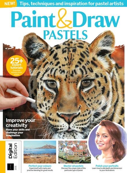 Paint & Draw – Pastels – 2nd Edition – August 2021 Cover