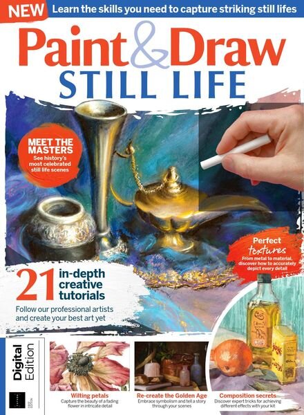 Paint & Draw – Still Life – 1st Edition – September 2021 Cover