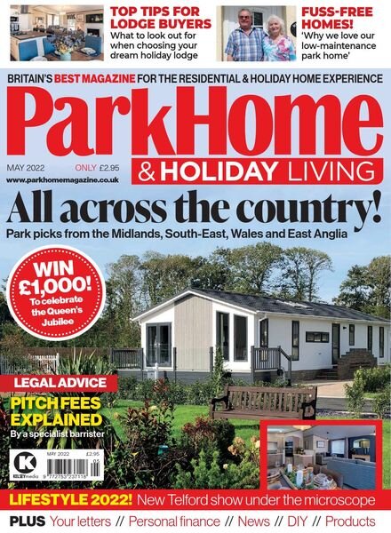 Park Home & Holiday Living – May 2022 Cover