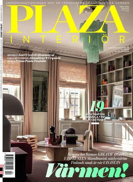 Plaza InteriOr – mars 2022 Cover