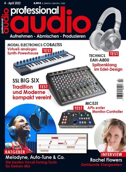 Professional Audio – April 2022 Cover