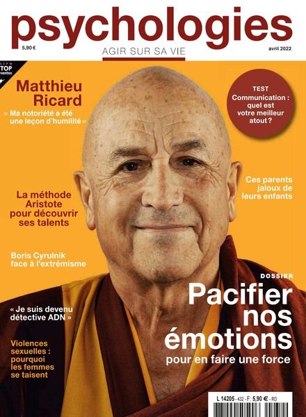 Psychologies France – Avril 2022 Cover