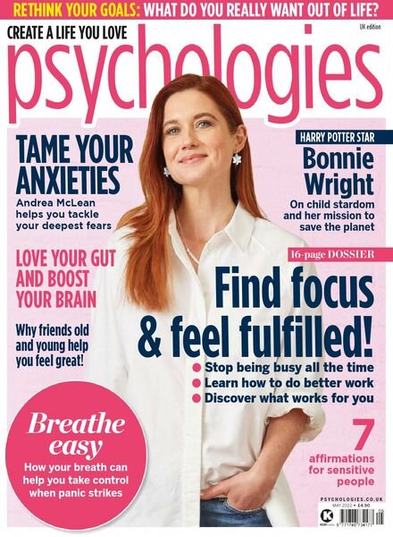 Psychologies UK – May 2022 Cover