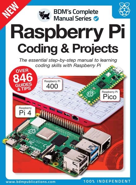 Raspberry Pi Coding & Projects – February 2022 Cover
