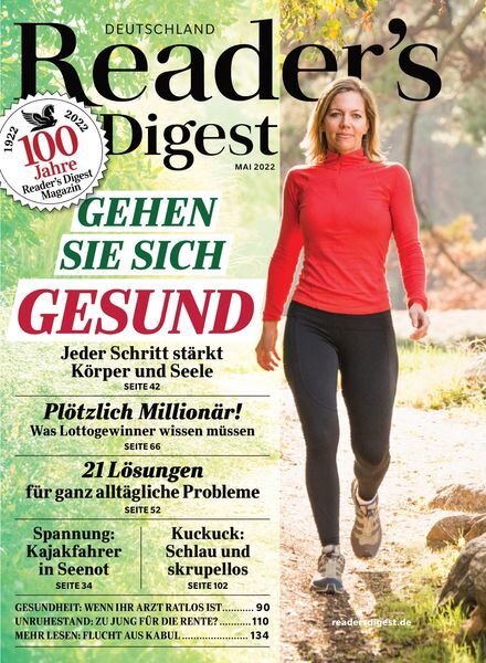 Reader’s Digest Germany – April 2022 Cover