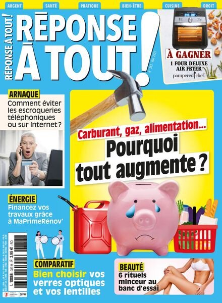 Reponse a tout ! – Mai 2022 Cover