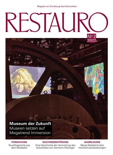 Restauro – April 2022 Cover