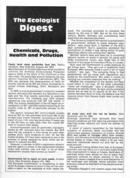Resurgence & Ecologist – Digest Vol 13 N 4 – 1983