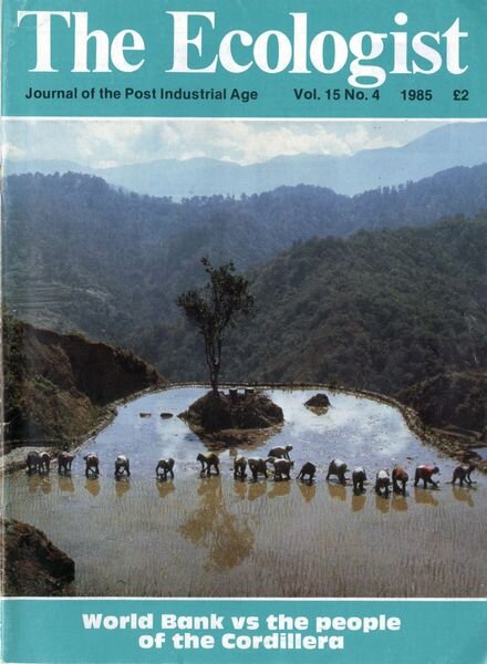 Resurgence & Ecologist – Ecologist Vol 15 N 4 – May 1985 Cover