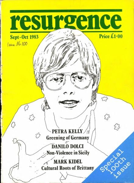 Resurgence & Ecologist – Resurgence 100 – Sep-Oct 1983 Cover