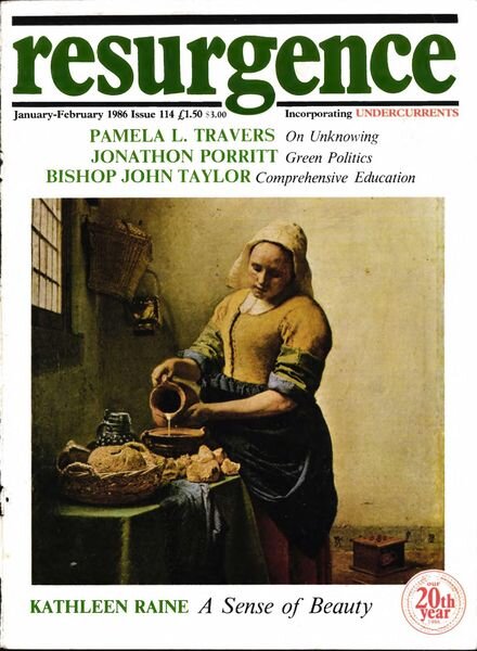 Resurgence & Ecologist – Resurgence 114 – January-February 1986 Cover