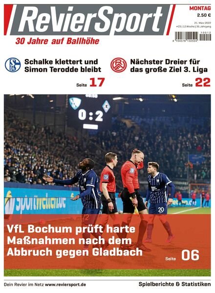 RevierSport – 21 Marz 2022 Cover