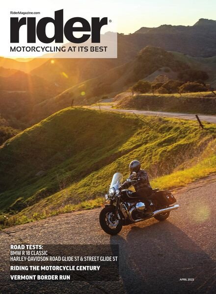 Rider Magazine – April 2022 Cover