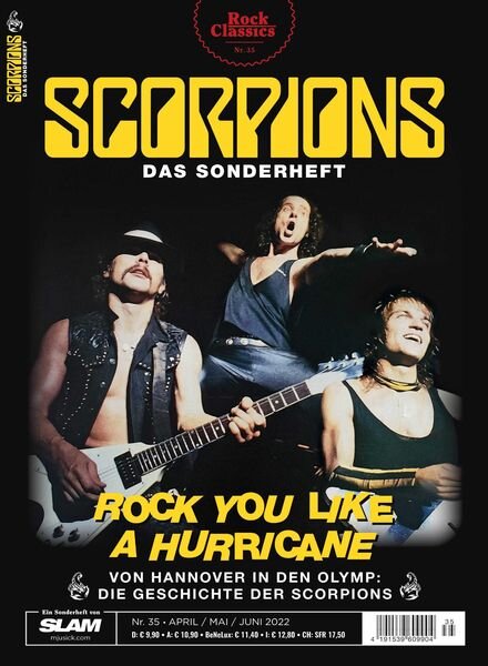 Rock Classics – April 2022 Cover