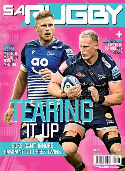 SA Rugby – April 2022 Cover