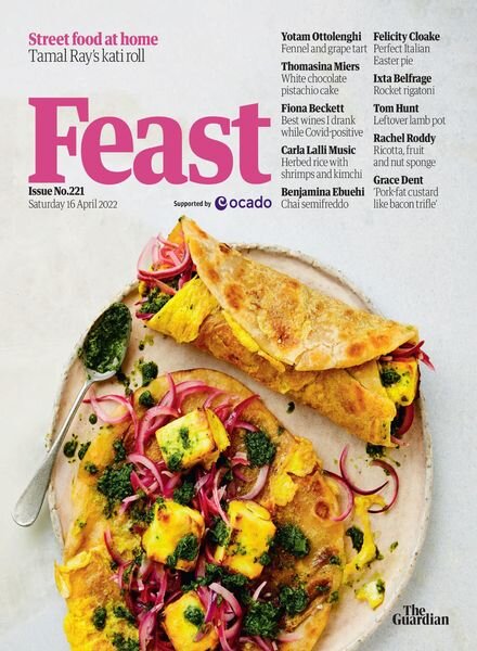 Saturday Guardian – Feast – 16 April 2022 Cover