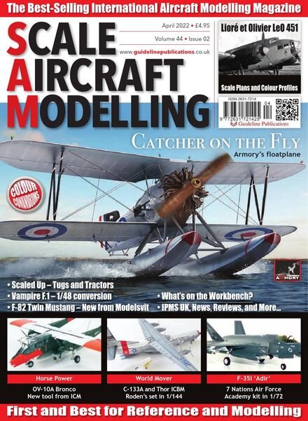 Scale Aircraft Modelling – April 2022 Cover