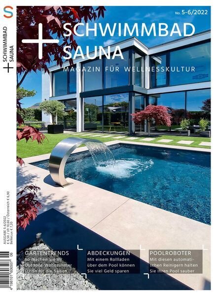Schwimmbad + Sauna – April 2022 Cover