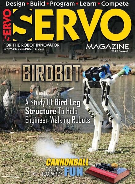 Servo Magazine – Issue 1 2022 Cover