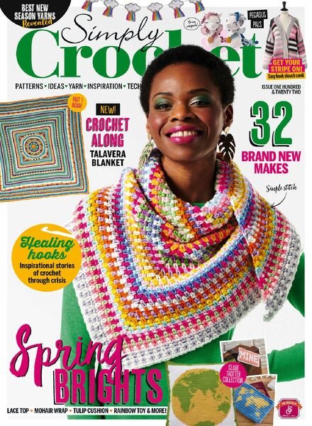 Simply Crochet – April 2022 Cover