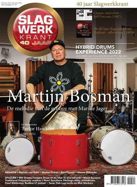 Slagwerkkrant – mei 2022 Cover