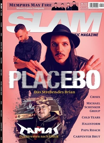 SLAM Alternative Music Magazine – Mai 2022 Cover