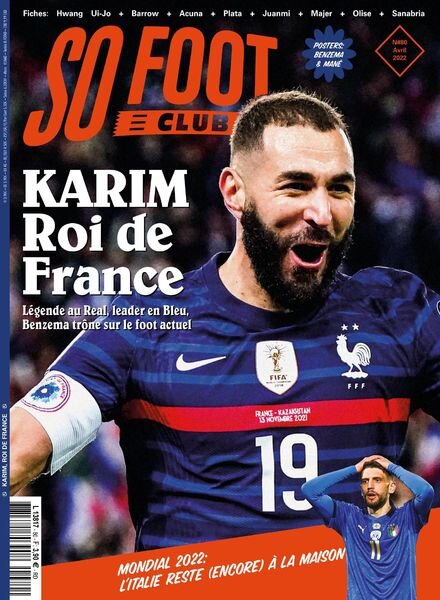 So Foot Club – Avril 2022 Cover