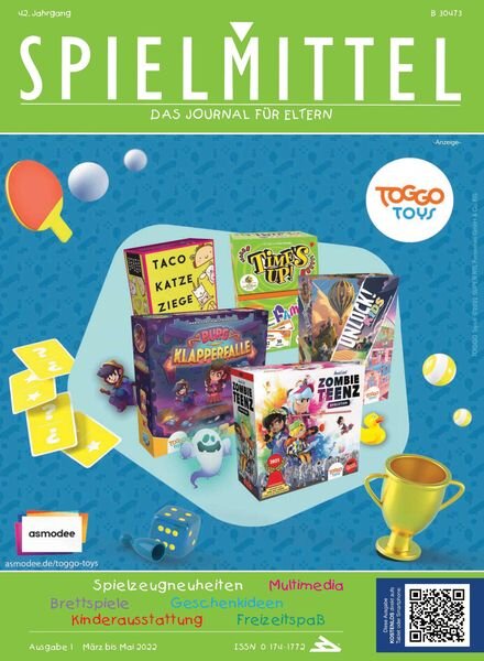 SPIELMITTEL – Marz 2022 Cover