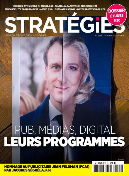 Strategies – 14 Avril 2022 Cover