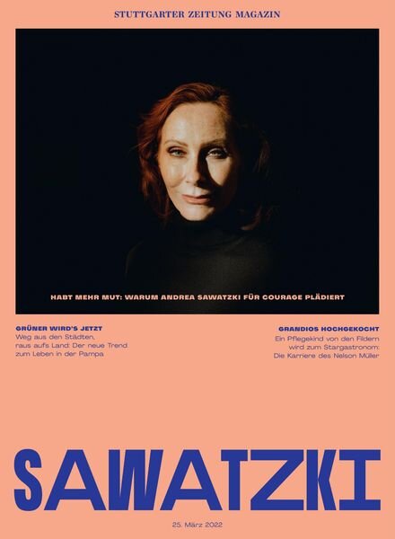 Stuttgarter Zeitung Magazin – 25 Marz 2022 Cover