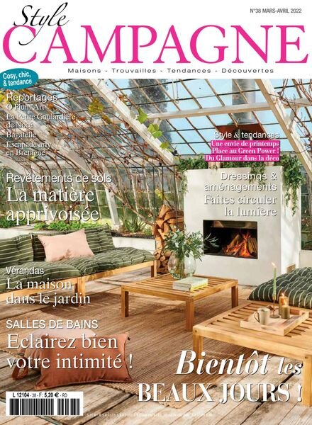 Style Campagne – Mars-Avril 2022 Cover