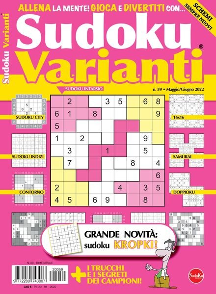 Sudoku Varianti – maggio 2022 Cover