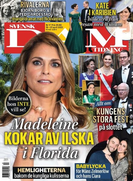 Svensk Damtidning – 19 april 2022 Cover