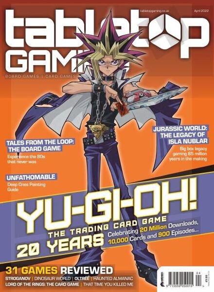 Tabletop Gaming – April 2022 Cover