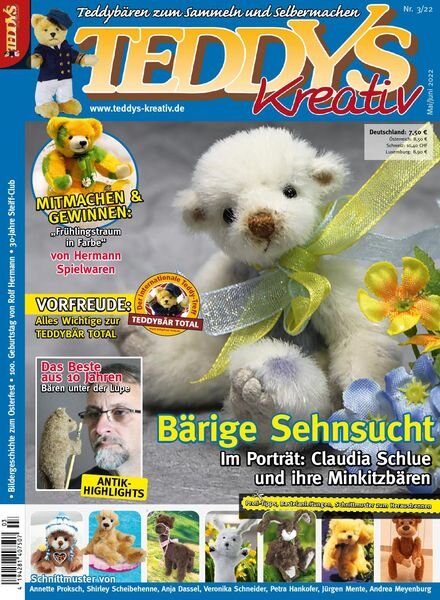 Teddys Kreativ – Mai 2022 Cover