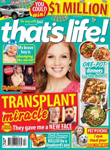 that’s life! – March 31 2022 Cover
