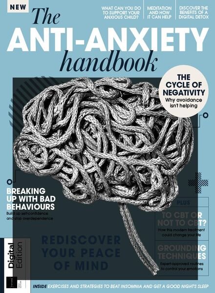 The Anti-Anxiety Book – 1st Edition 2022 Cover