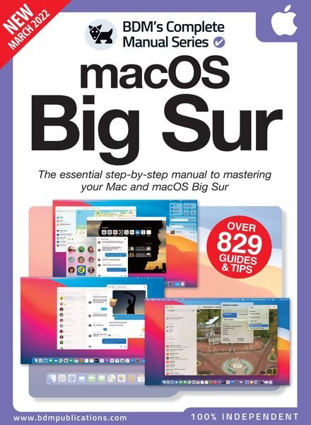 The Complete macOS Big Sur Manual – March 2022 Cover