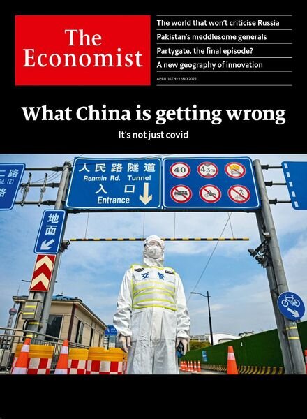 The Economist USA – April 16 2022 Cover