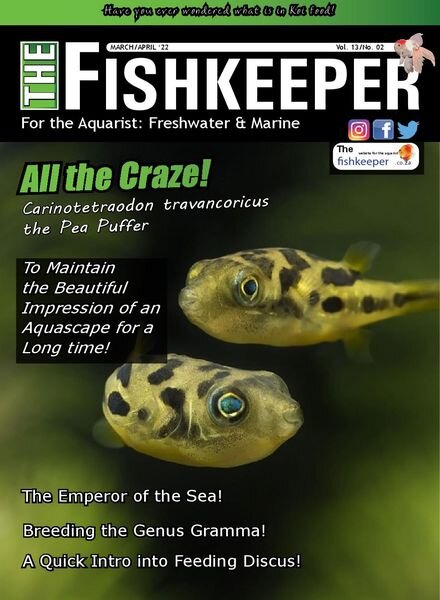 The Fishkeeper – March-April 2022 Cover