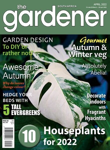 The Gardener South Africa – April 2022 Cover