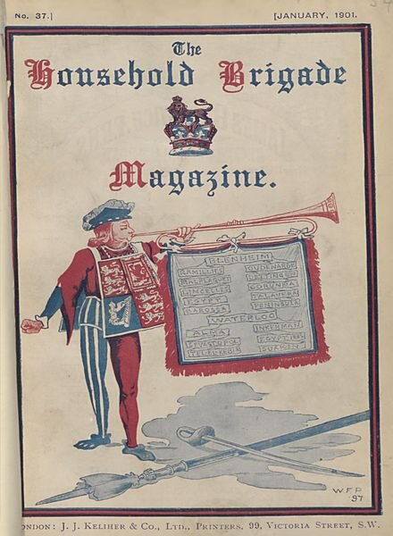 The Guards Magazine – January 1901 Cover