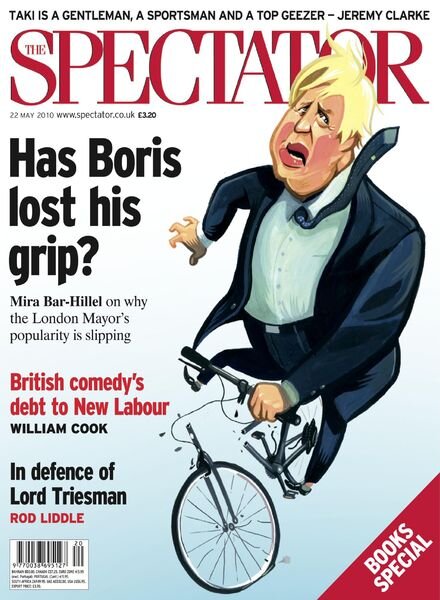 The Spectator – 22 May 2010 Cover