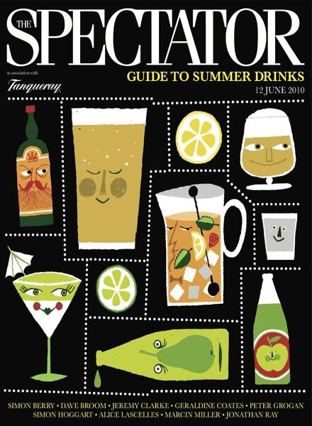 The Spectator – Guide to Summer Drinks Cover