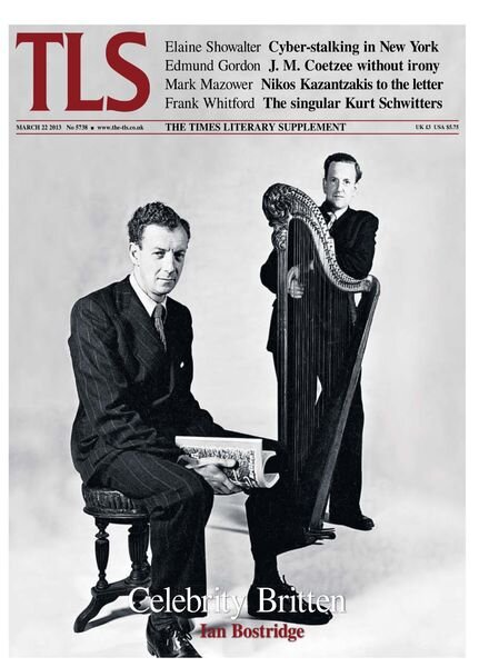 The Times Literary Supplement – 22 March 2013 Cover