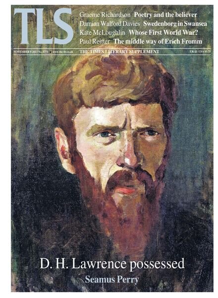The Times Literary Supplement – 8 November 2013 Cover