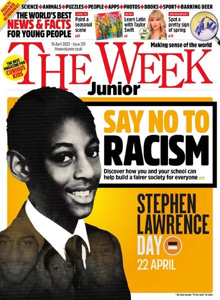 The Week Junior UK – 16 April 2022 Cover